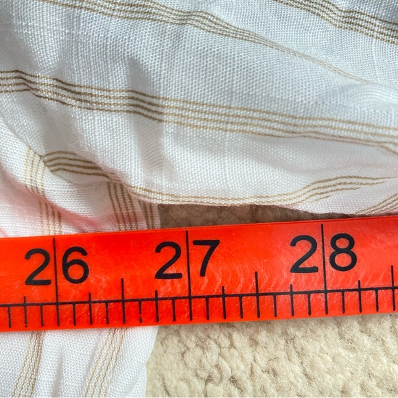 BNWT Plus Size Women stripe Shirt blouse Ladies Baggy Oversized Top Size 16 - Picture 6 of 10